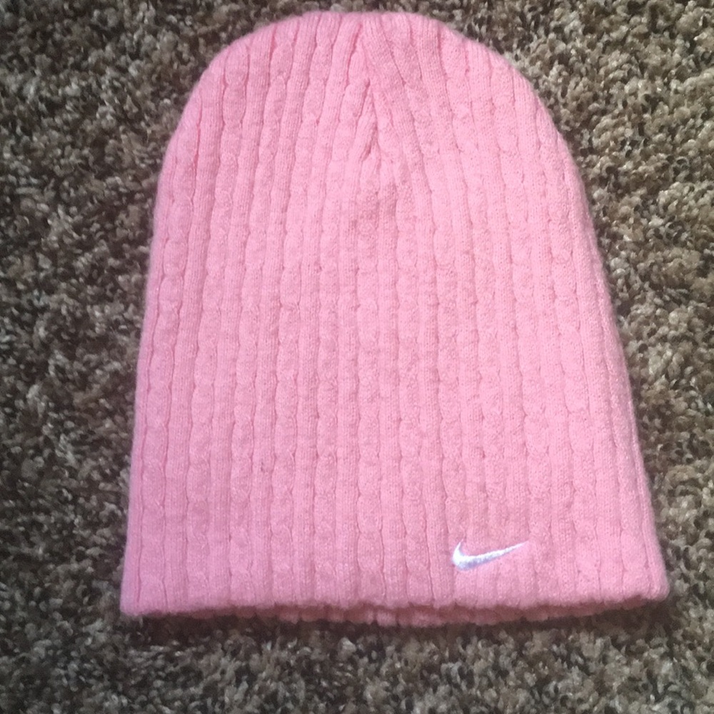 Pink Nike Beanie